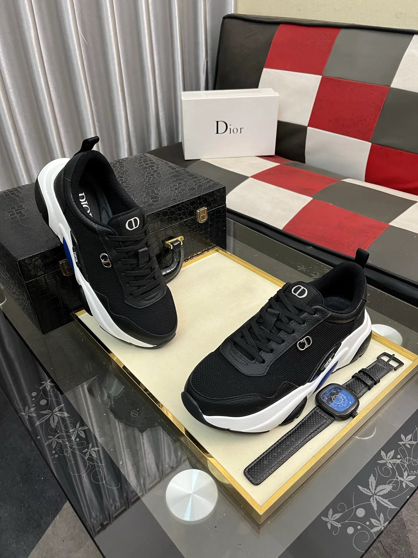 Men's Men's Shoes 💰458⌚️⌚️《DIOR*》The latest hot-selling casual shoes, top brand [seduce] luxury~purchase, top~quality. [Strong] The upper is made of imported breathable cowhide material ➕ breathable sheepskin feet (•) with fine workmanship. Original personalized fashionable soft rubber wear-resistant outsole, size: 38-444️⃣colors available